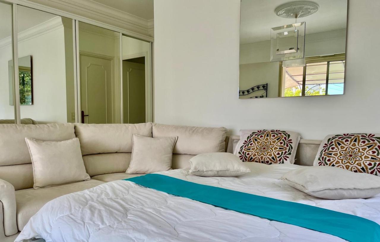 Rez De Jardin De 65M2 Dans Villa A นีซ ภายนอก รูปภาพ